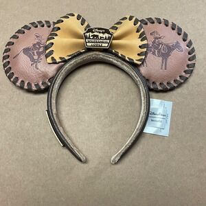 NEW Disney Parks 2023 Wilderness Lodge Mickey Minnie Mouse Goofy Ear Headband
